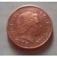 1 пенни, Великобритания 2014 г.