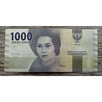Werty71 Индонезия 1000 рупий 2016 UNC банкнота