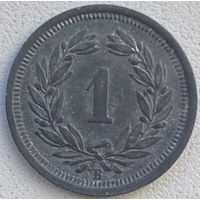 Швейцария 1 раппен 1944 г. Состояние