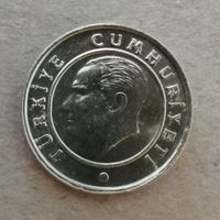 Турция 5 куруш, 2014 г., KM# 1240   ю