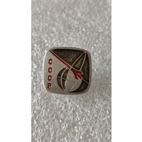 Значек знак космос ракета спутник