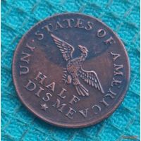 США 5 центов 1792 года. 1/2 дайма. Предложи свою цену или обмен!
