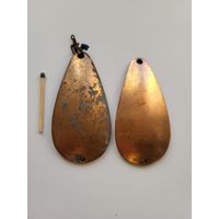 Блесна ЛОЖКА БОЛЬШАЯ (Рыболов-спортсмен) СССР, клеймо РС МДО МОСКВА