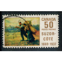 Канада - 1969г. - картина - 1 марка - полная серия, гашёная [Mi 434]. #3-WB-94-KS-6