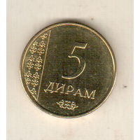 Таджикистан 5 дирам 2015
