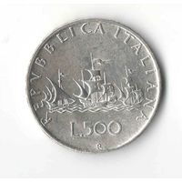 500 лир Италия. 1958