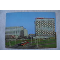 Германия. Дрезден; 1978, чистая (трамвай, гостиница).