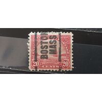 РАСПРОДАЖА. США 1923г. Гаш.