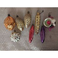 Большие ёлочные игрушки СССР.С РУБЛЯ.