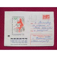 Конверт. ХМК. Олимпийский игры 1972. Саппоро. Анискин 1972 г.