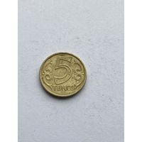 5 тенге 1997 г., Казахстан