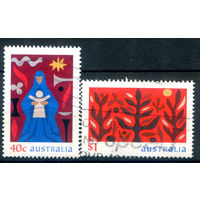 Австралия - 1999г. - Рождество - 2 марки - полная серия, гашёные [Mi 1865-1866]. #3-WB-101-A-2