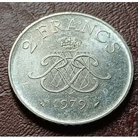 Монако 2 франка, 1979    ( 2-9-1 )