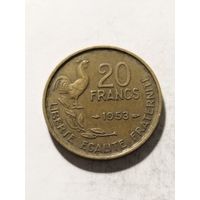 Франция 20 франков 1953