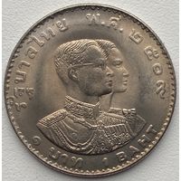 Таиланд 1 бат 1966 г. V Азиатские игры в Бангкоке