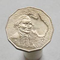 Австралия 50 центов 1970  200 лет австралийскому путешествию капитана Кука