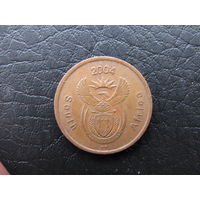 ЮАР. 5 центов. 2004 . С 20 копеек. Распродажа коллекции. Смотрите другие лоты.