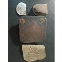 1,5 пряги + зацепы(1 с клеймом)