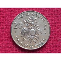 Французская Полинезия 20 франков 1995 г.