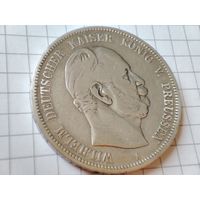Пруссия 5 мрок 1876 год Вильгельм 2.