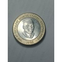 Ямайка 20 долларов 2008 года .