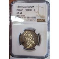 2 марки 1888 ms 63 NGC  штемпельный блеск под лёгкой патиной