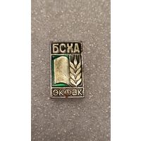 Значек знак БСХА ЭКФАК,200 лотов с 1 рубля!!!