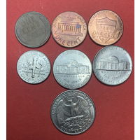 США, 7 разных монет