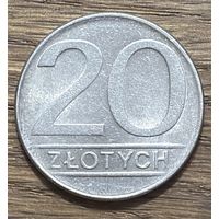 20 Злотых Польша 1987г.