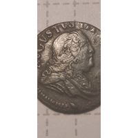 Солид .продам прижизненный портрет Августа 3 в  миниатюре 1753 года.