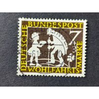 Германия 1959. Благотворительные почтовые марки - Сказки