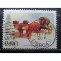 Португалия, 1979. Международная выставка марки. Винная тележка