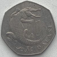 Гамбия 1 даласи 1998 г.
