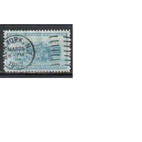 США-1952, (Мих.624), гаш. , Железная дорога , Конка (одиночка),