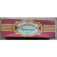 Упаковочная коробка " Соломка ванильная ". Минск. Хлебзавод No 2. 1970-е.