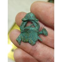 Кокарда знак?касска,ружье,дудка,с рубля