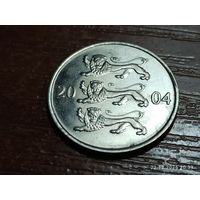 Эстония 20 сентов 2004