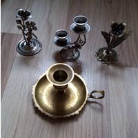 Красивые изделия из металла.Высота 8 см.
