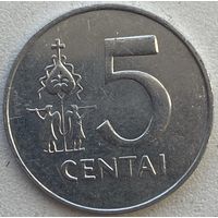 Литва 5 центов 1991 г.