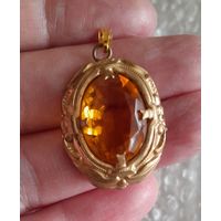 Винтажный кулон. Чехословакия.