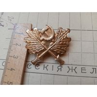 С РУБЛЯ! кокарда лесника СССР