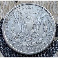 США 1 доллар 1921 года, S. Редкая! Серебро! Сторгуй за свою цену, предложи обмен!