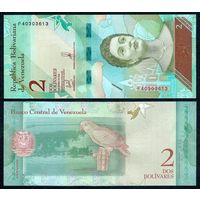 Венесуэла 2 боливара 2018 год, UNC