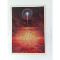 Открытка Космос 1982 год