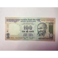 Индия 100 рупий 2012-02