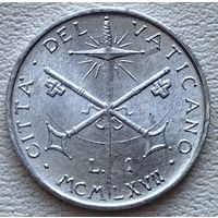 Ватикан 1 лира 1967