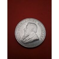2,5 Шилинга 1897 ЮАР (Африка). Серебро. (06) Не Частая.