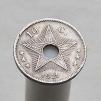 Бельгийское Конго 10 сантимов 1921