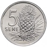 Самоа 5 сене, 2000 UNC