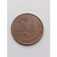 Бразилия. 5 сентаво 2004 года. (4)